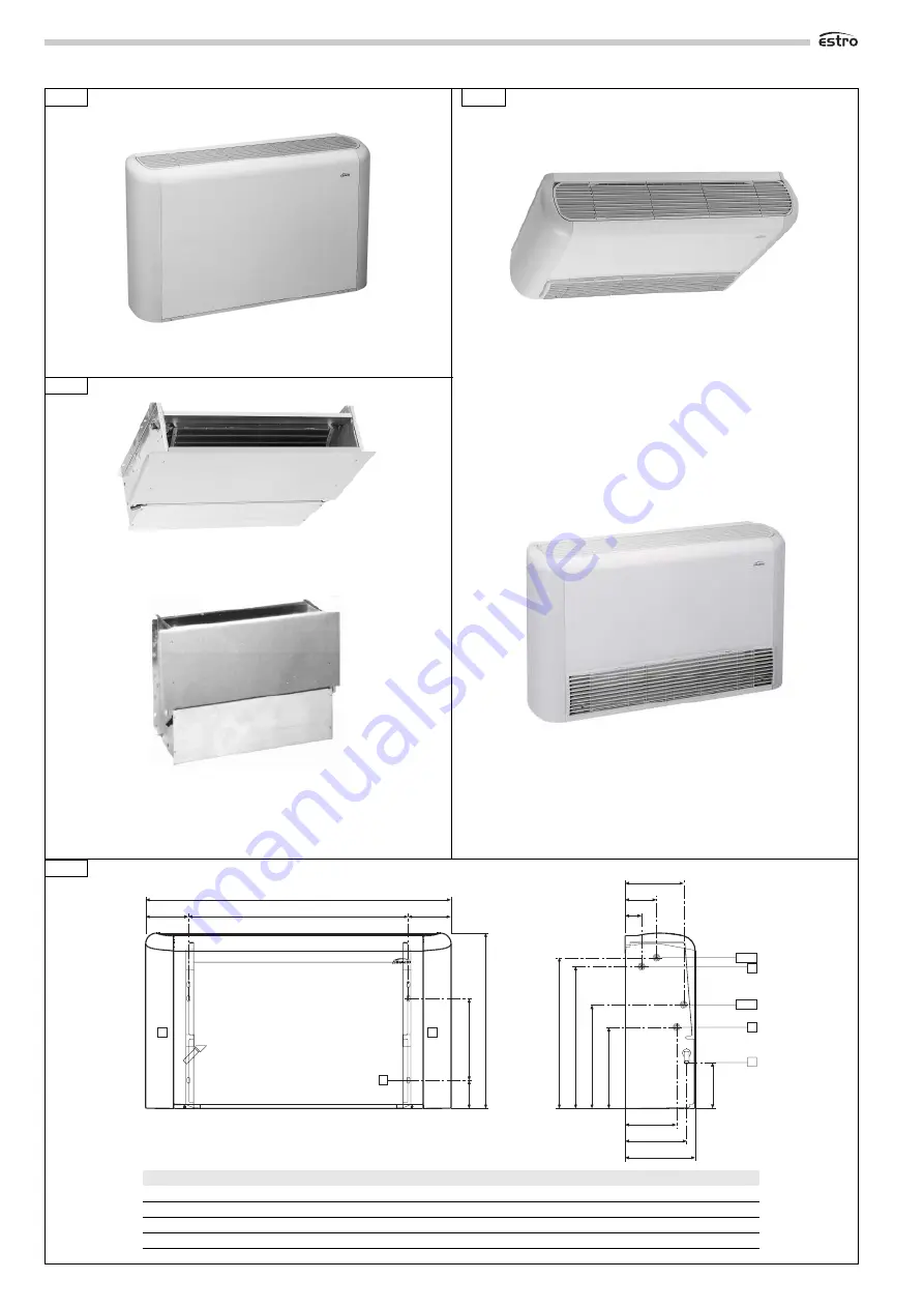 Galletti Estro FC Installation, Use And Maintenance Manual Download Page 18