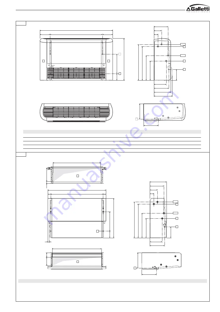 Galletti Estro FC Installation, Use And Maintenance Manual Download Page 19