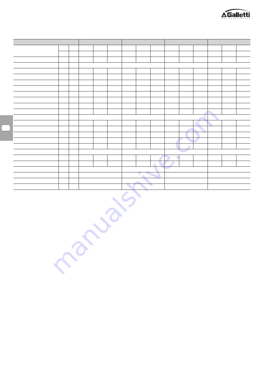 Galletti FLAT S Installation, Use And Maintenance Manual Download Page 26