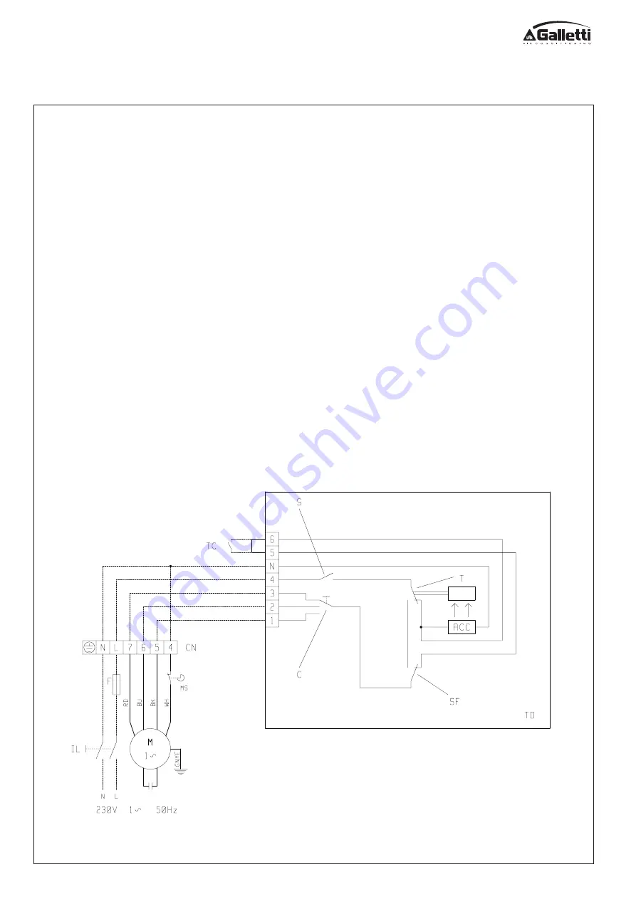 Galletti FLAT S Installation, Use And Maintenance Manual Download Page 56