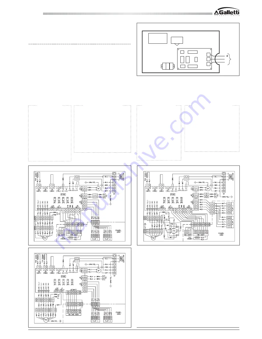 Galletti IWC032 Installation, Use And Maintenance Manual Download Page 15