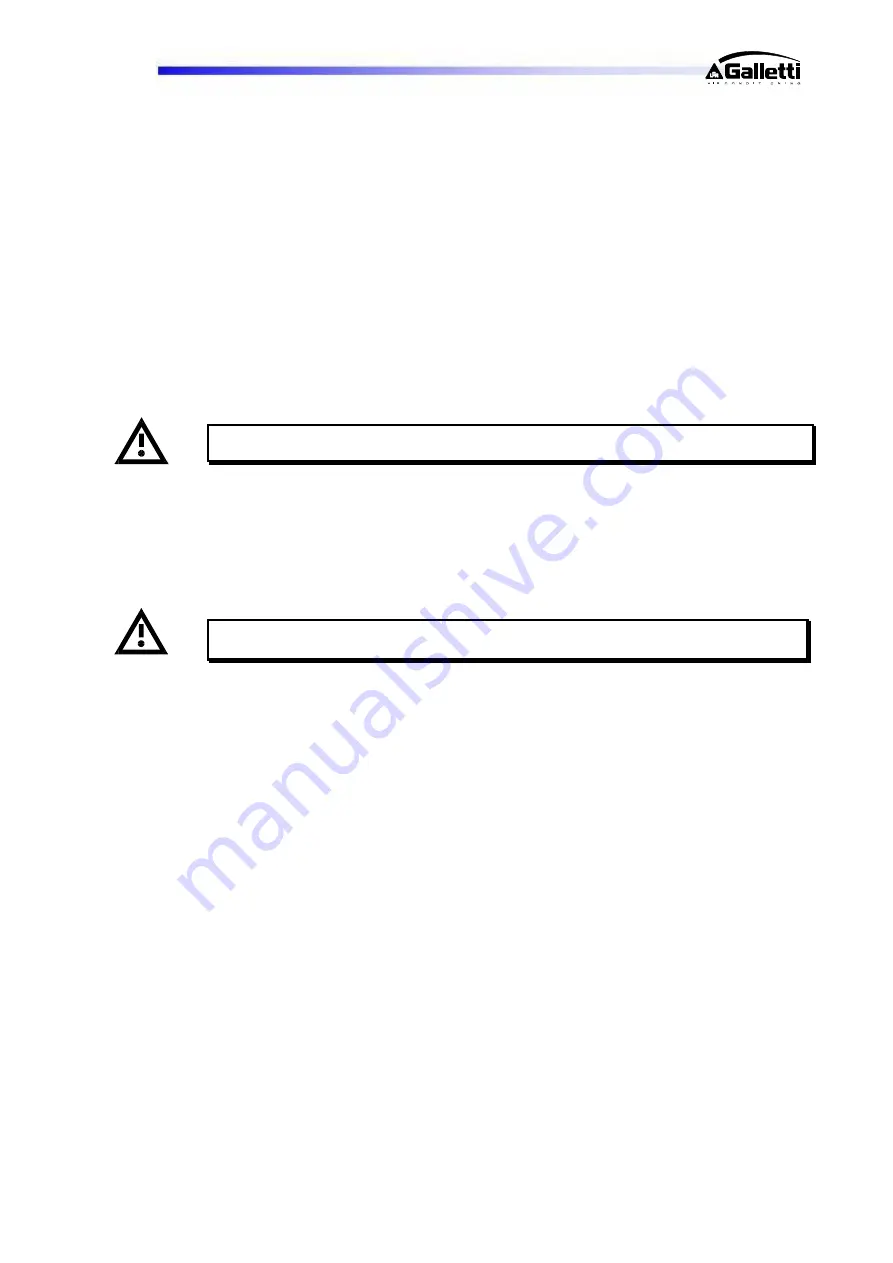 Galletti LCP Series Installation, Use And Maintenance Manual Download Page 11