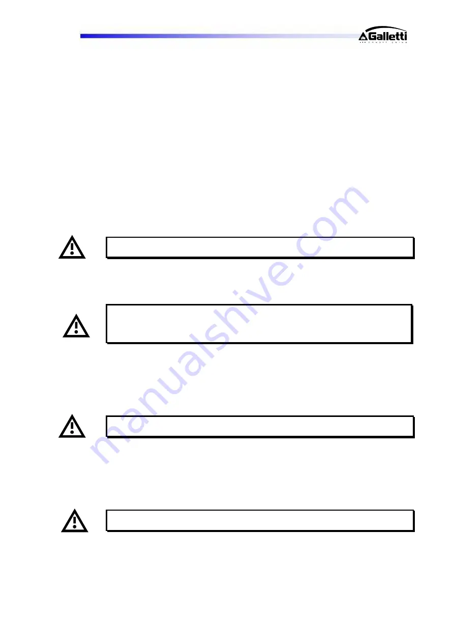 Galletti LCP Series Installation, Use And Maintenance Manual Download Page 28