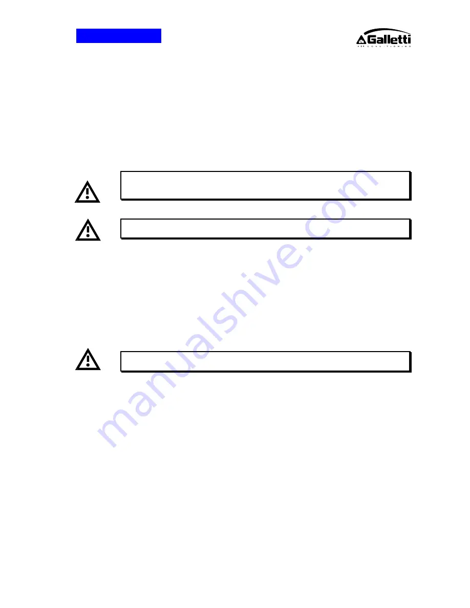 Galletti LCR055 Installation, Maintenance, Usage Download Page 35