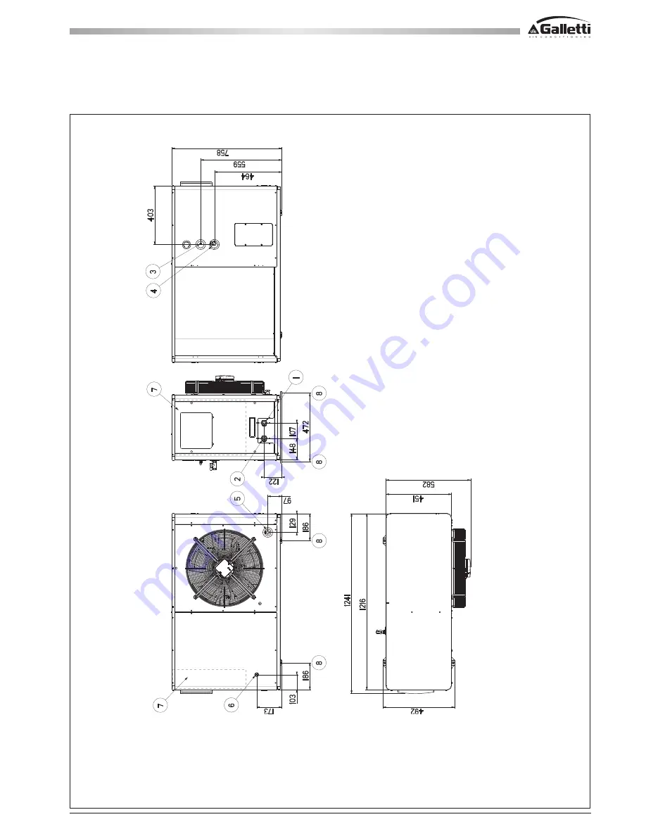 Galletti MPI DC 010 Technical Manual Download Page 29