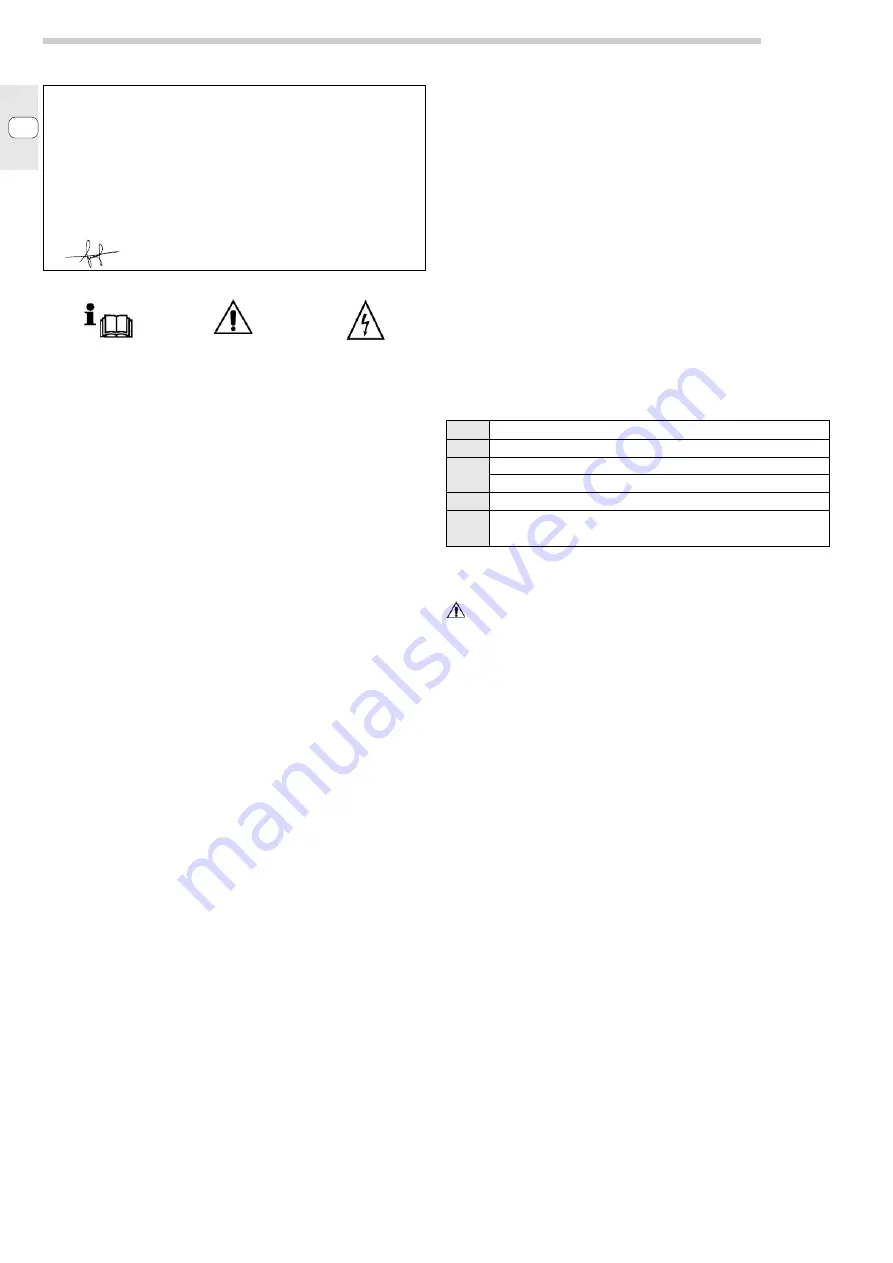 Galletti UTN Installation, Use And Maintenance Manual Download Page 2