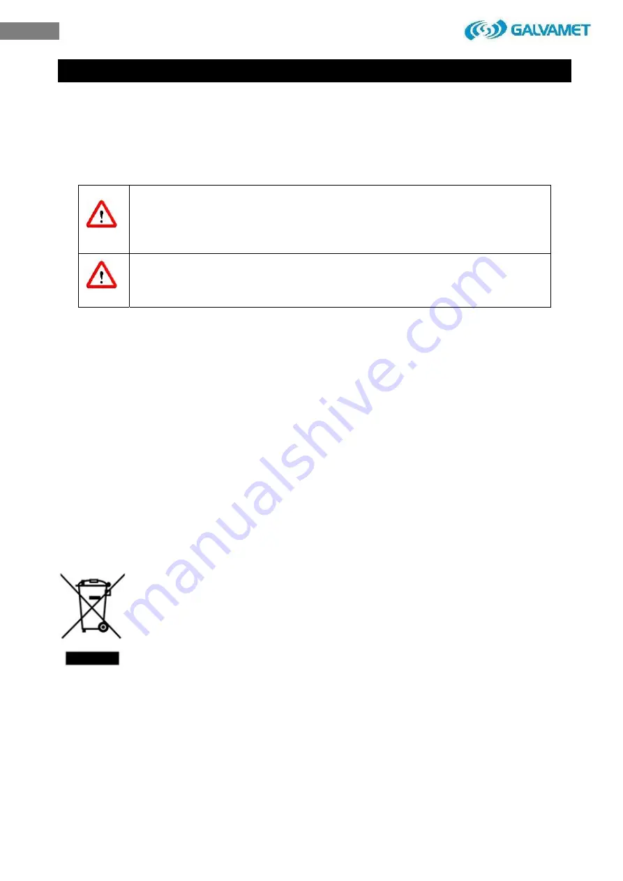 Galvamet KompaKOne Installation, Operating And Maintenance Manual Download Page 378