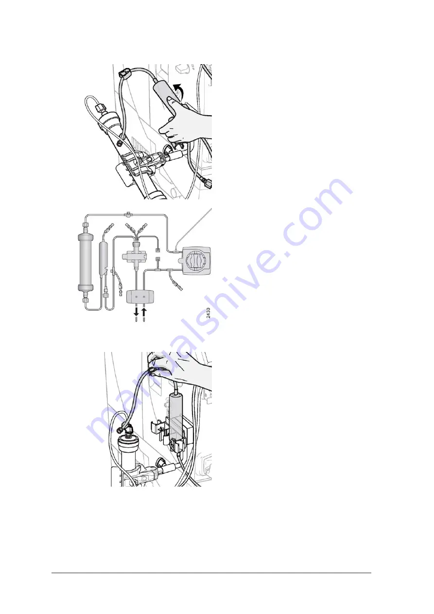 Gambro AK 98 Operator'S Manual Download Page 110