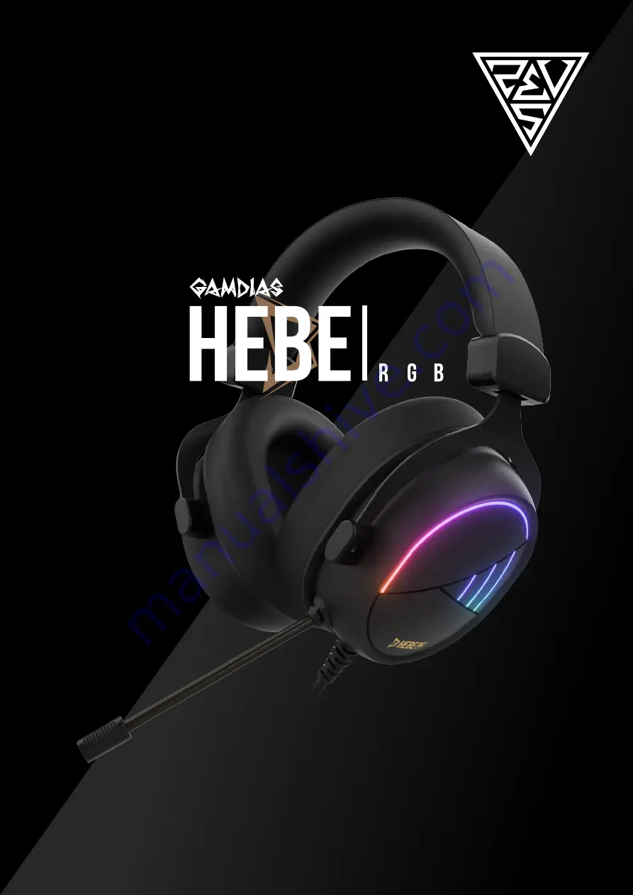 GAMDIAS HEBE M2 RGB Quick Installation Manual Download Page 1