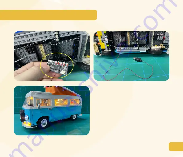 GAME OF BRICKS Volkswagen T2 Camper Van 10279 Скачать руководство пользователя страница 45