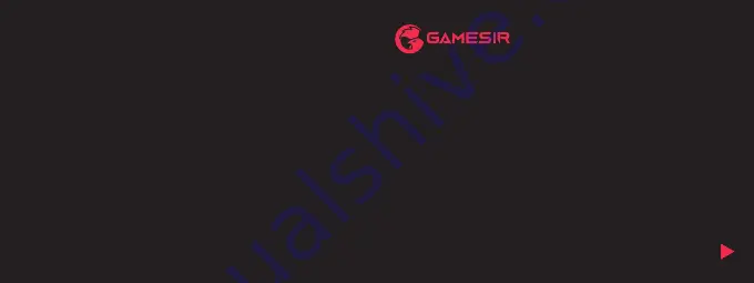 GameSir T4 User Manual Download Page 1