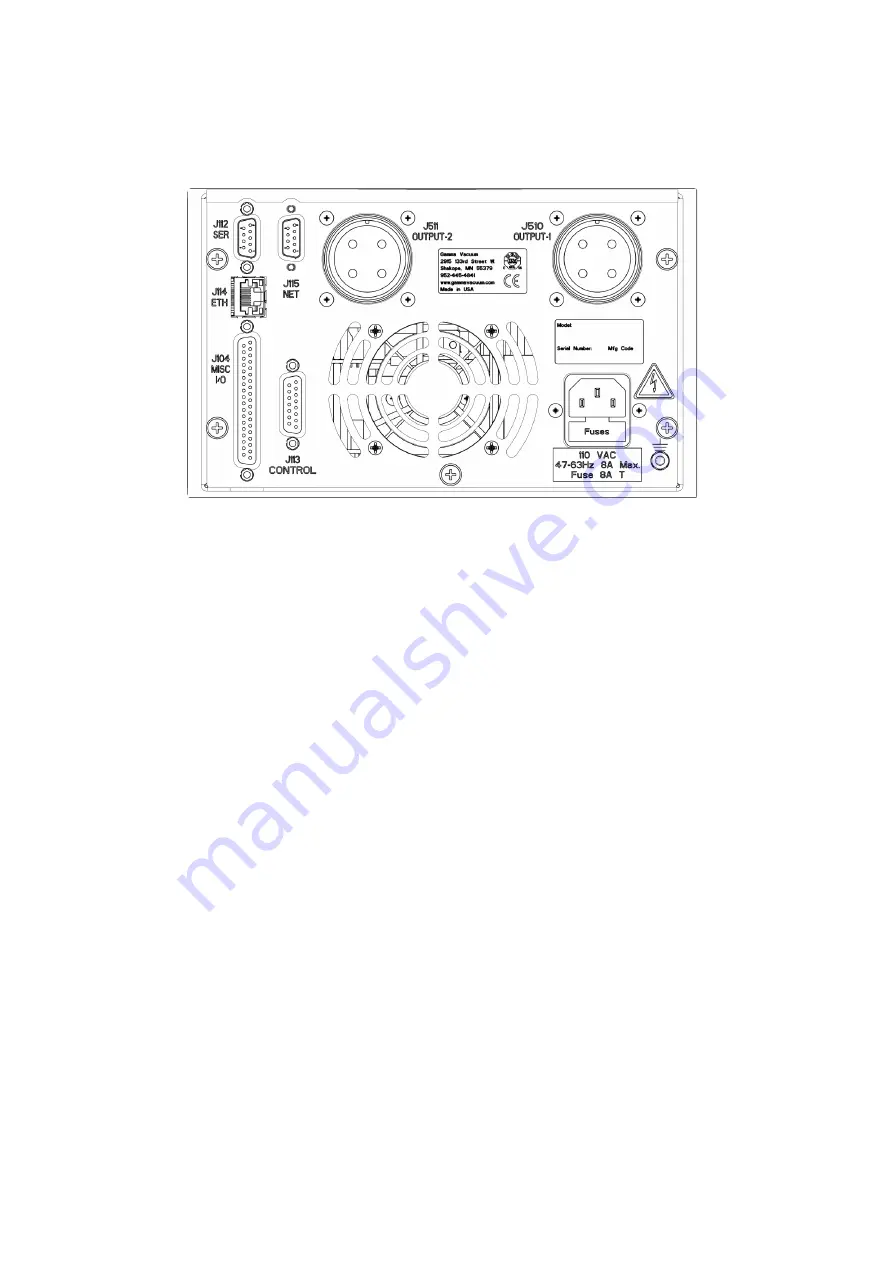 Gamma Vacuum DIGITEL Instruction Manual Download Page 23