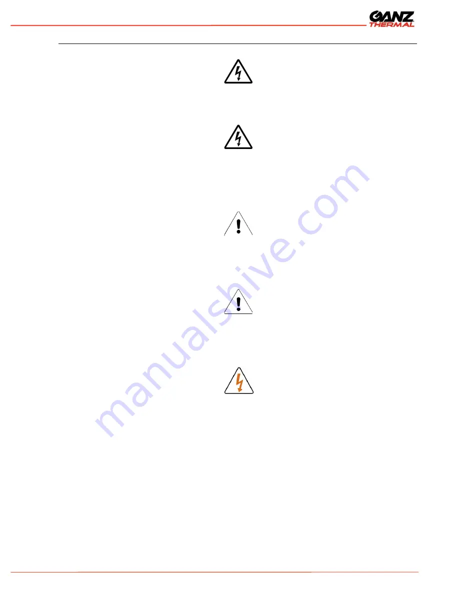 Ganz Thermal Series User Manual Download Page 26