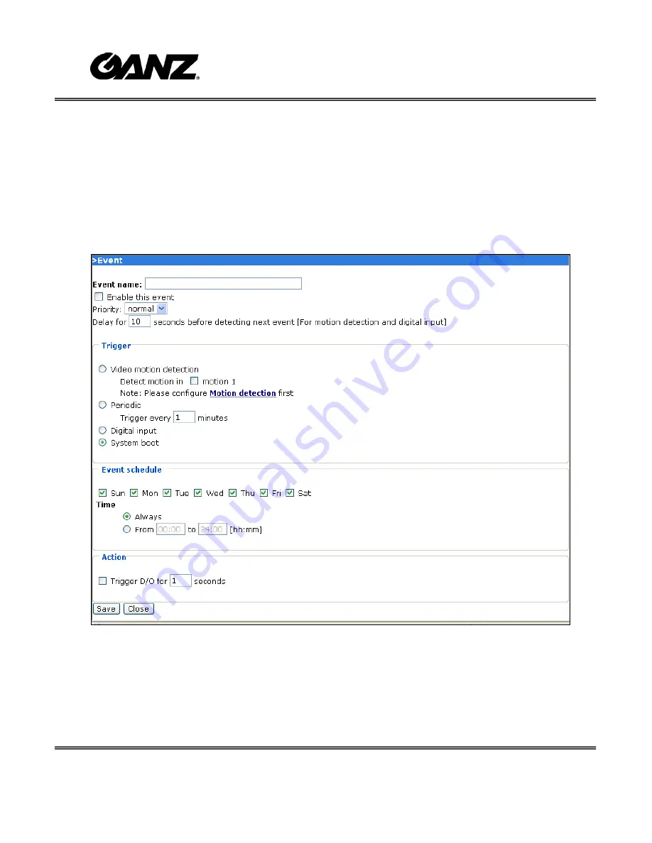 Ganz ZN-D2024 User Manual Download Page 46