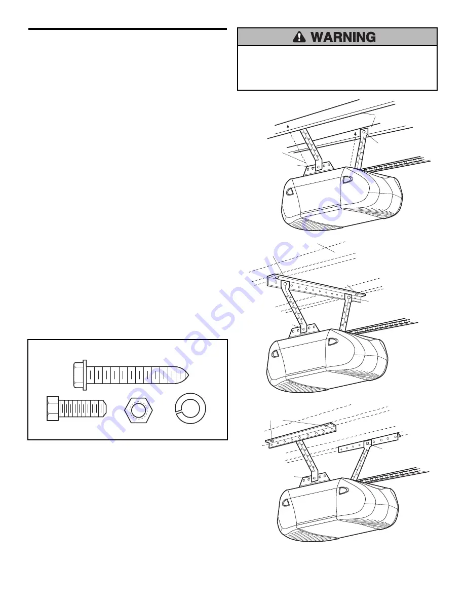 Garaga SECURITY+ 3265GCM 1HP Owner'S Manual Download Page 12