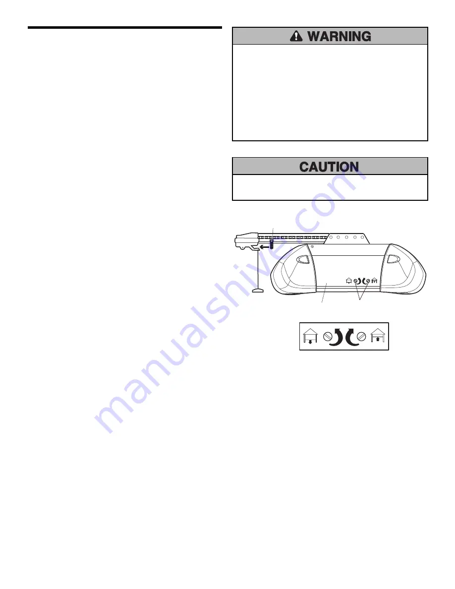 Garaga SECURITY+ 3265GCM 1HP Owner'S Manual Download Page 23