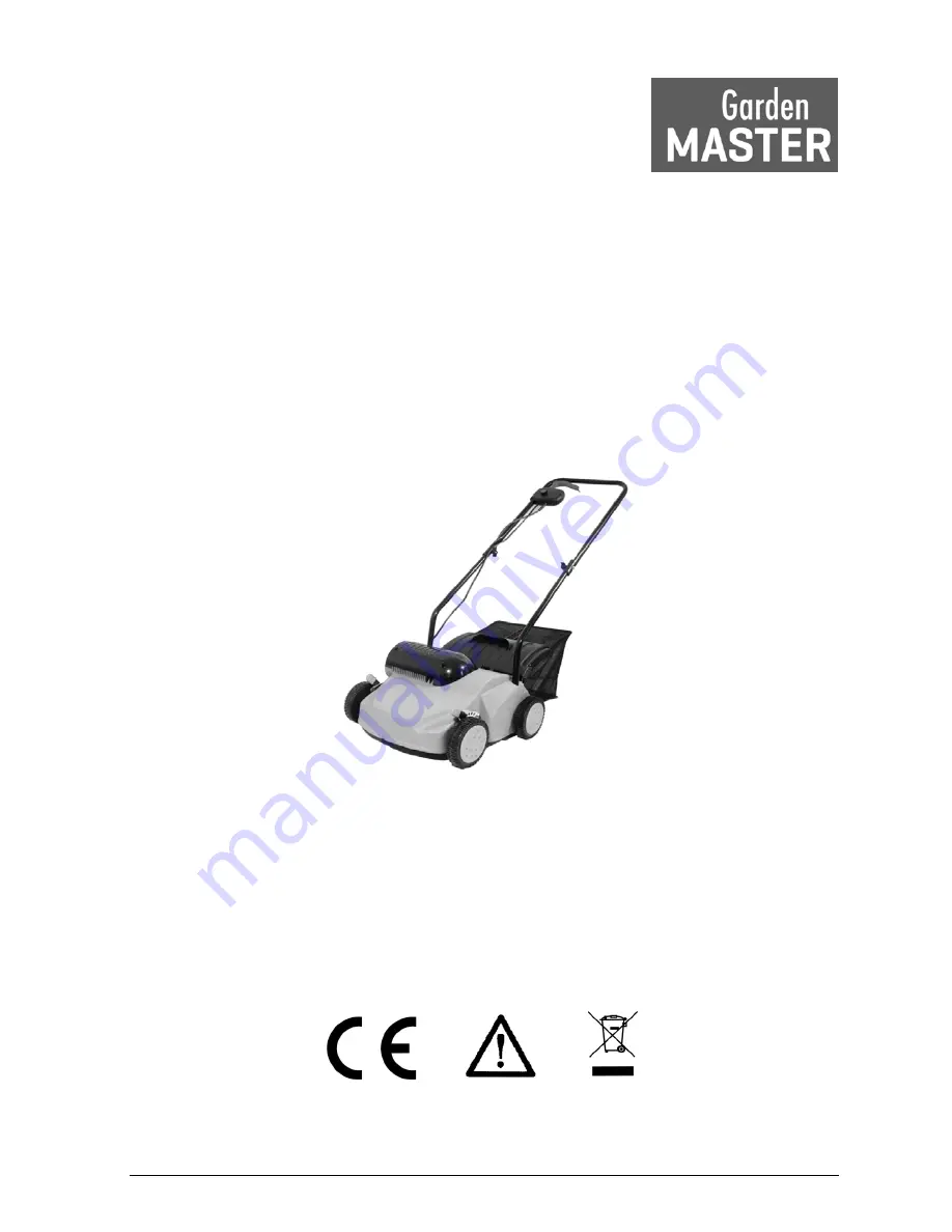 GARDEN MASTER GM 32E 2v1 Скачать руководство пользователя страница 1