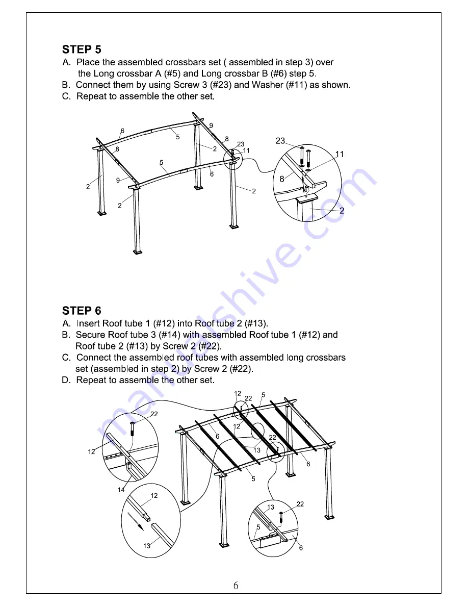 Garden Oasis GF-11S168B Скачать руководство пользователя страница 7