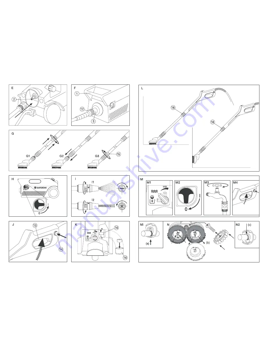 Gardena 5700 Operating Instructions Manual Download Page 3