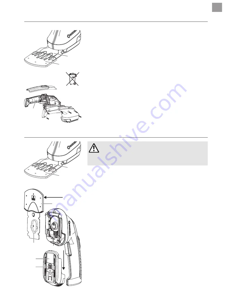 Gardena AccuCut Li 9850 Operation Instructions Manual Download Page 7