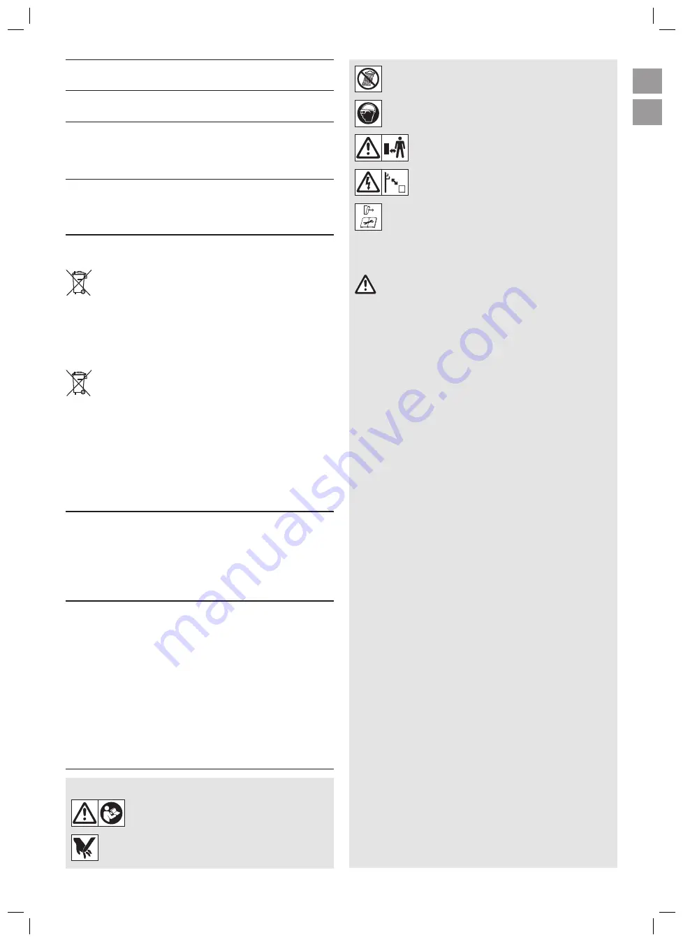 Gardena EasyCut 110/18VP4A Operator'S Manual Download Page 15