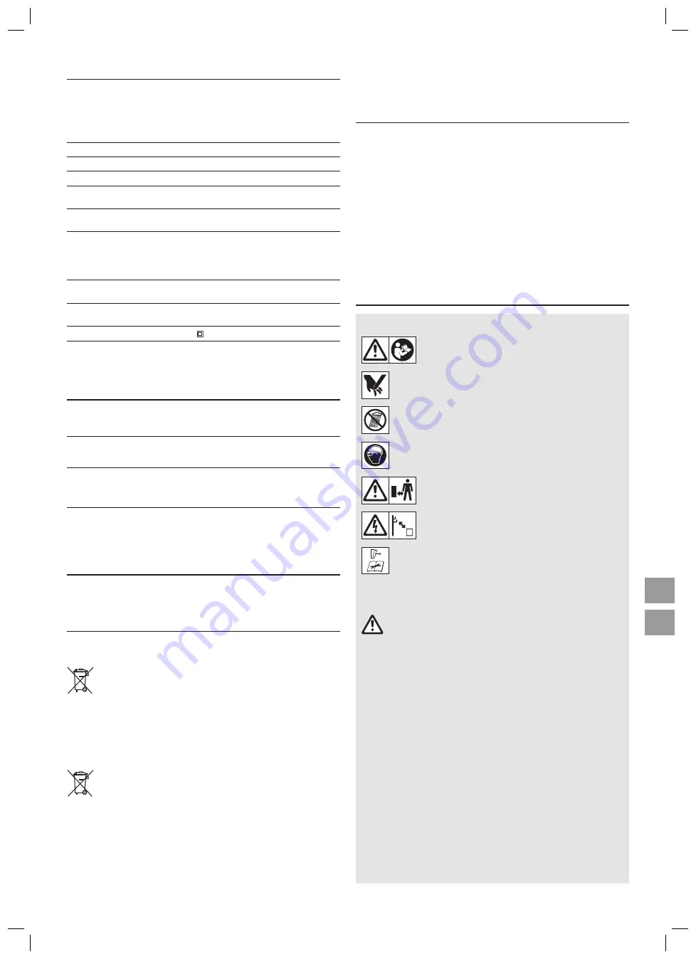 Gardena EasyCut 110/18VP4A Operator'S Manual Download Page 103