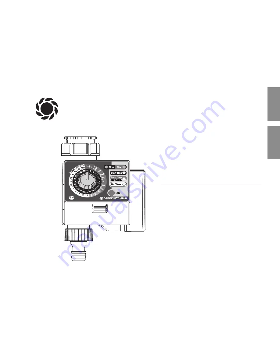 Gardena T 1030 D Operating Instructions Manual Download Page 1