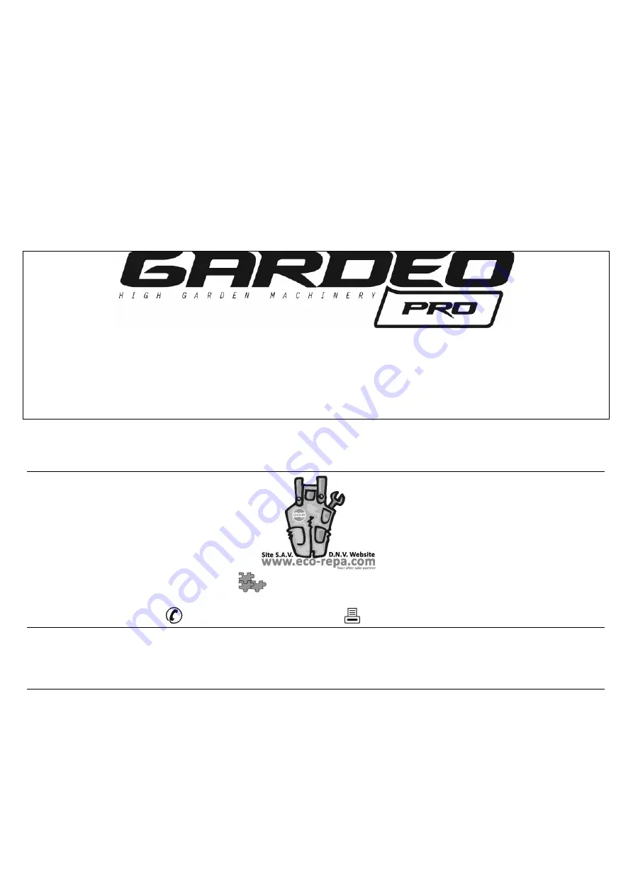 GARDEO PRO GTHT26RH-BAG Original Instructions Manual Download Page 53