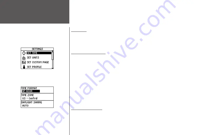 Garmin 101 Owner'S Manual Download Page 36