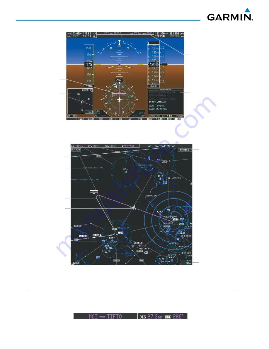 Garmin Cessna Caravan G1000 Manual Download Page 184