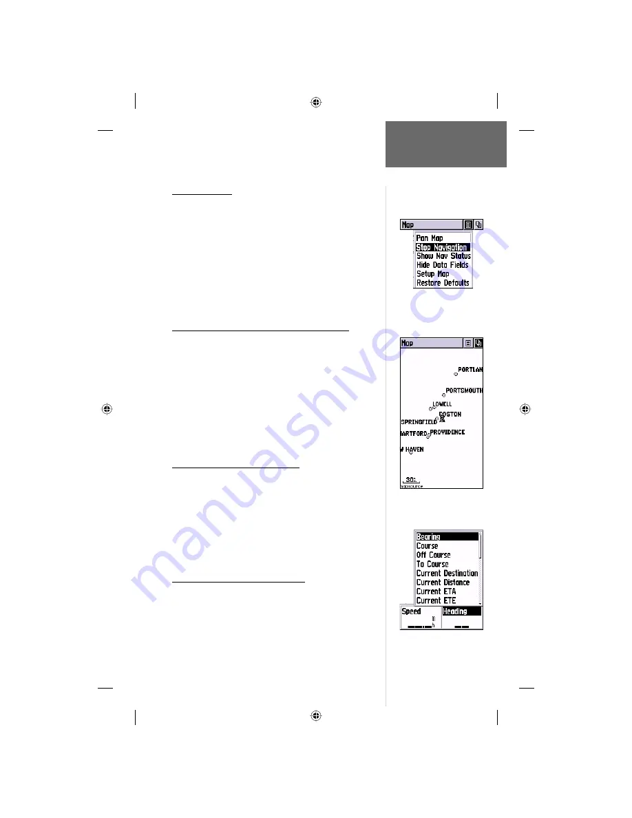 Garmin eTrex Mariner Owner'S Manual And Reference Manual Download Page 25