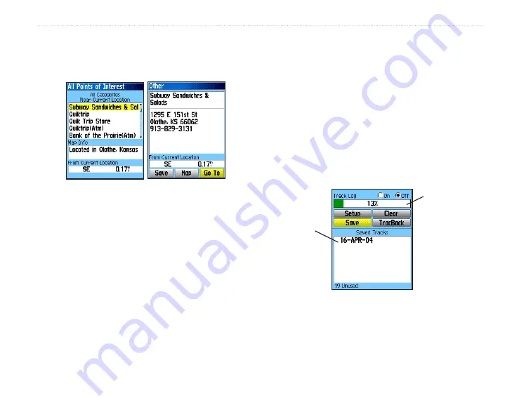 Garmin eTrex Vista Cx Owner'S Manual Download Page 36