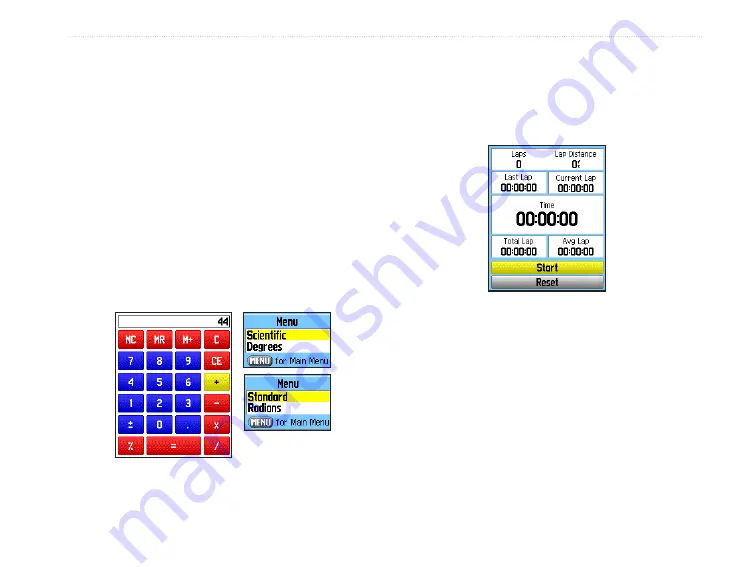 Garmin eTrex Vista Cx Owner'S Manual Download Page 91