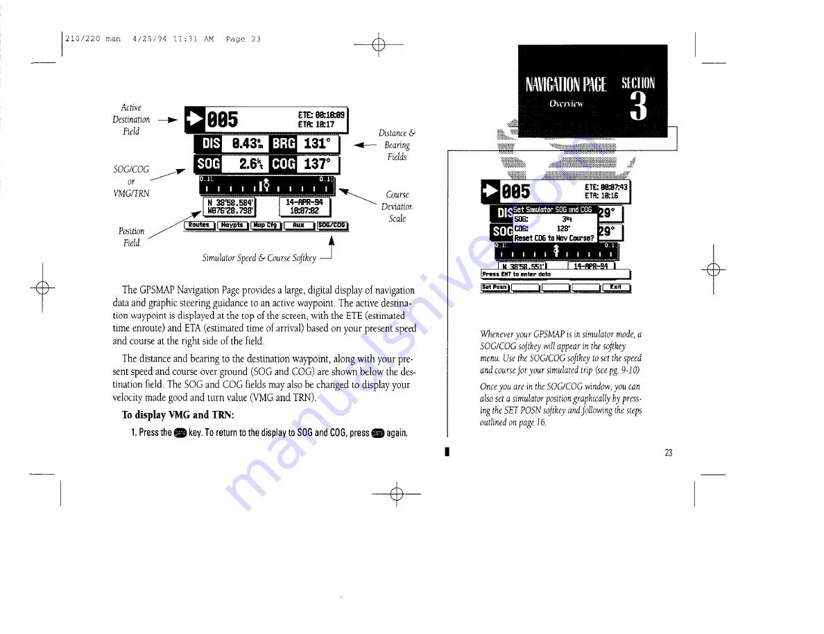 Garmin Forerunner 205 - Running GPS Receiver Owner'S  Manual  & Reference Download Page 33