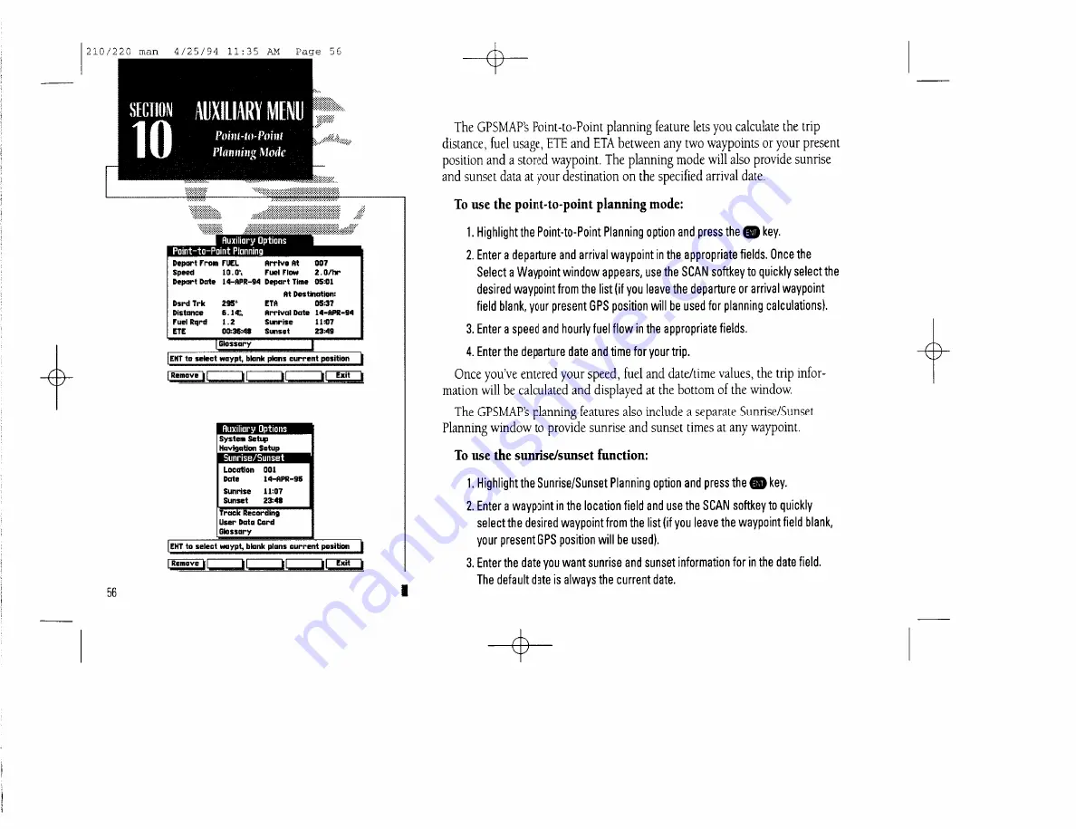 Garmin Forerunner 205 - Running GPS Receiver Owner'S  Manual  & Reference Download Page 66