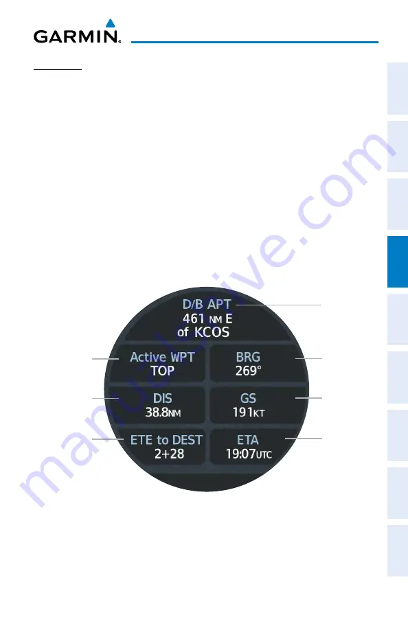 Garmin GI 275 Pilot'S Manual Download Page 133