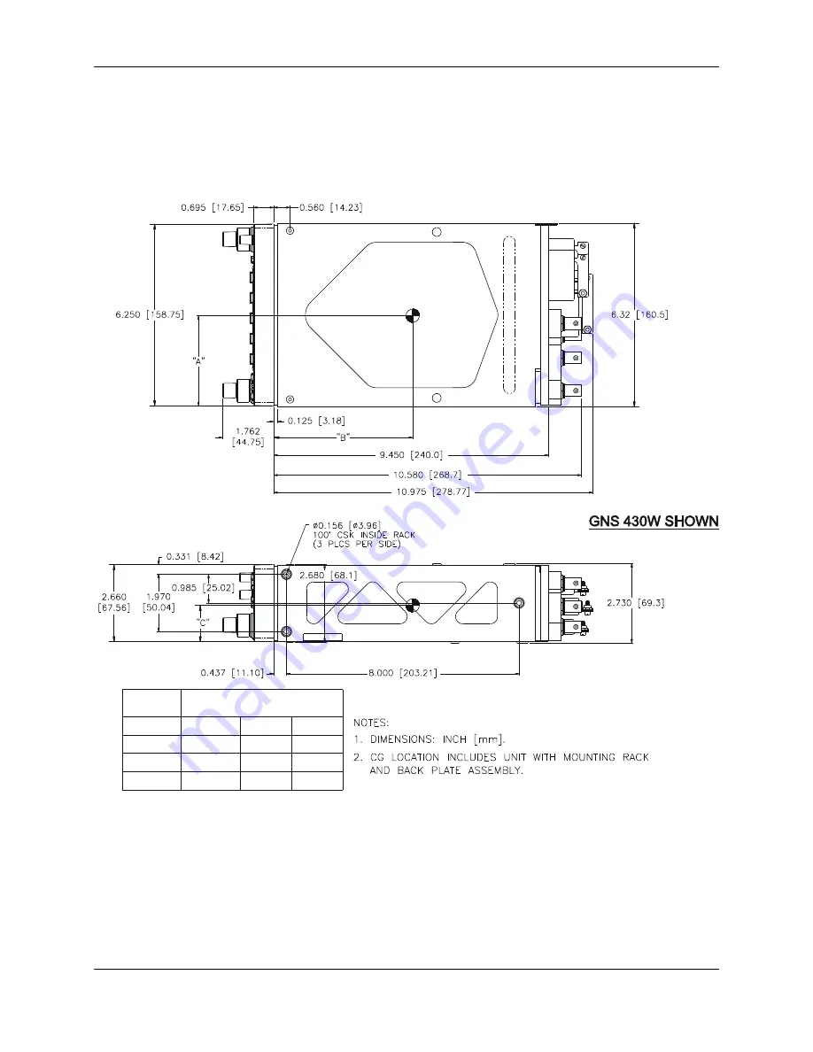 Garmin GNC 420AW Installation Manual Download Page 163