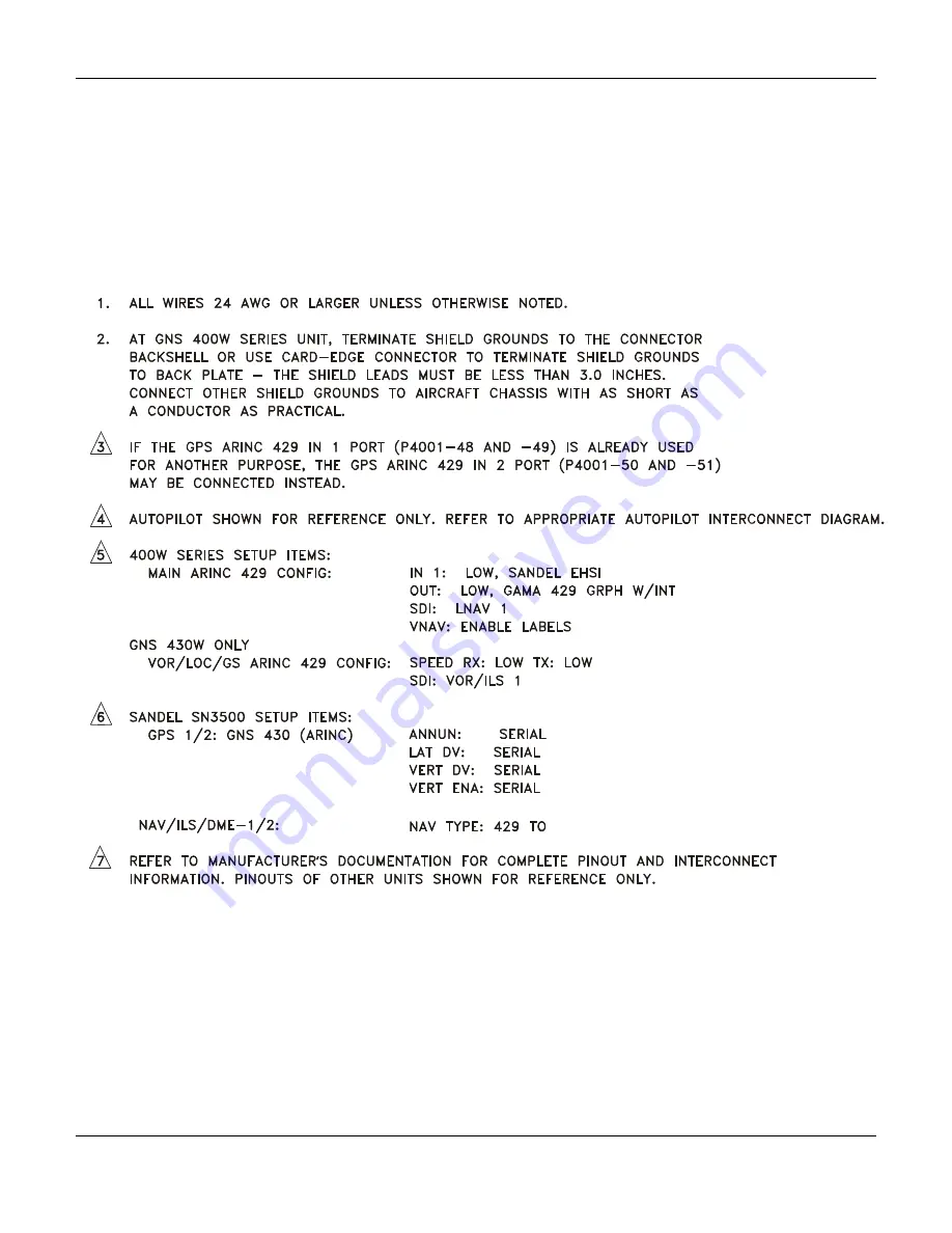 Garmin GNC 420AW Installation Manual Download Page 222