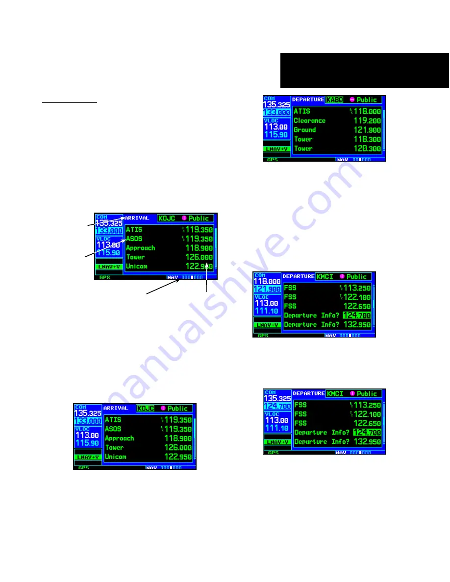 Garmin GNC 420AW Pilot'S Manual & Reference Download Page 61