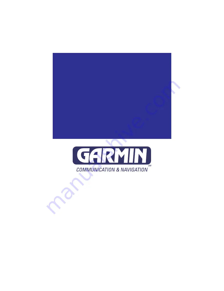 Garmin GPS 100 Owner'S Manual Download Page 113