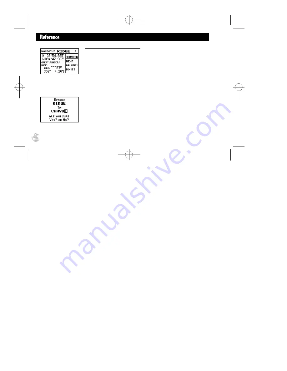 Garmin GPS II+ Owner'S  Manual  & Reference Download Page 44