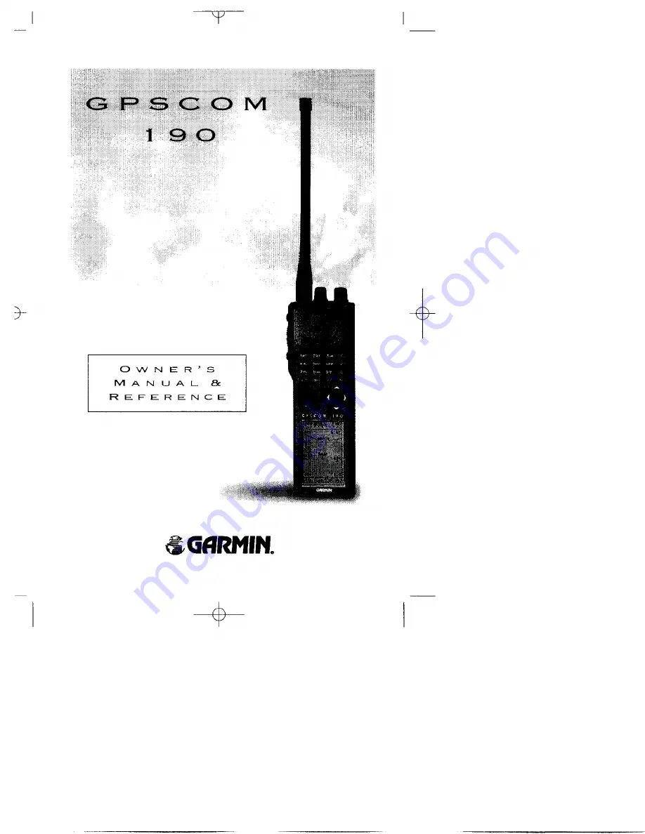 Garmin GPSCOM 190 Owner'S Manual Download Page 1