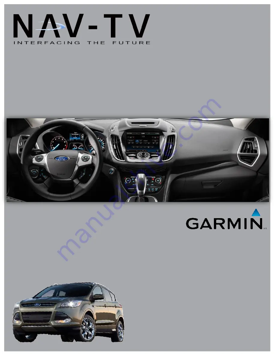 Garmin NTX54-Ford Instructions Manual Download Page 1