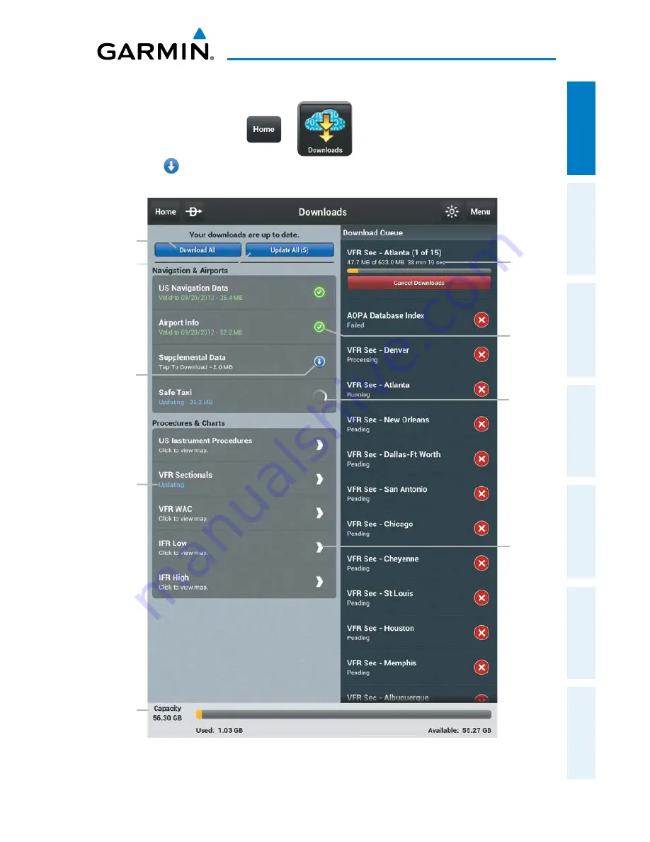 Garmin Pilot for Android User Manual Download Page 45