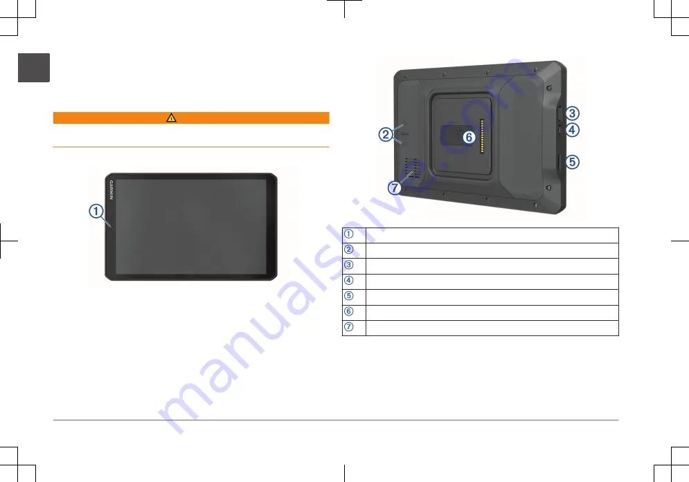 Garmin VIEO RV 1051 Quick Start Manual Download Page 2