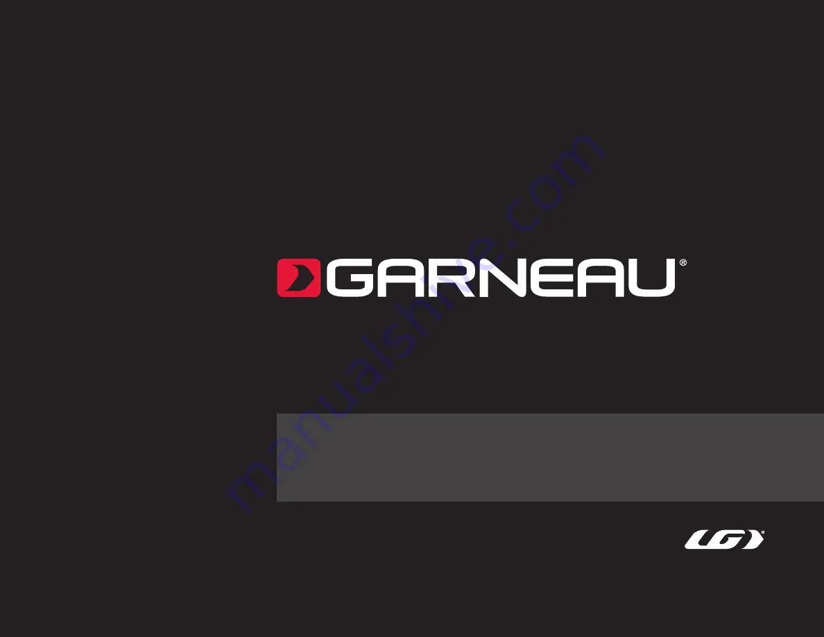 Garneau LUXOR User Manual Download Page 1