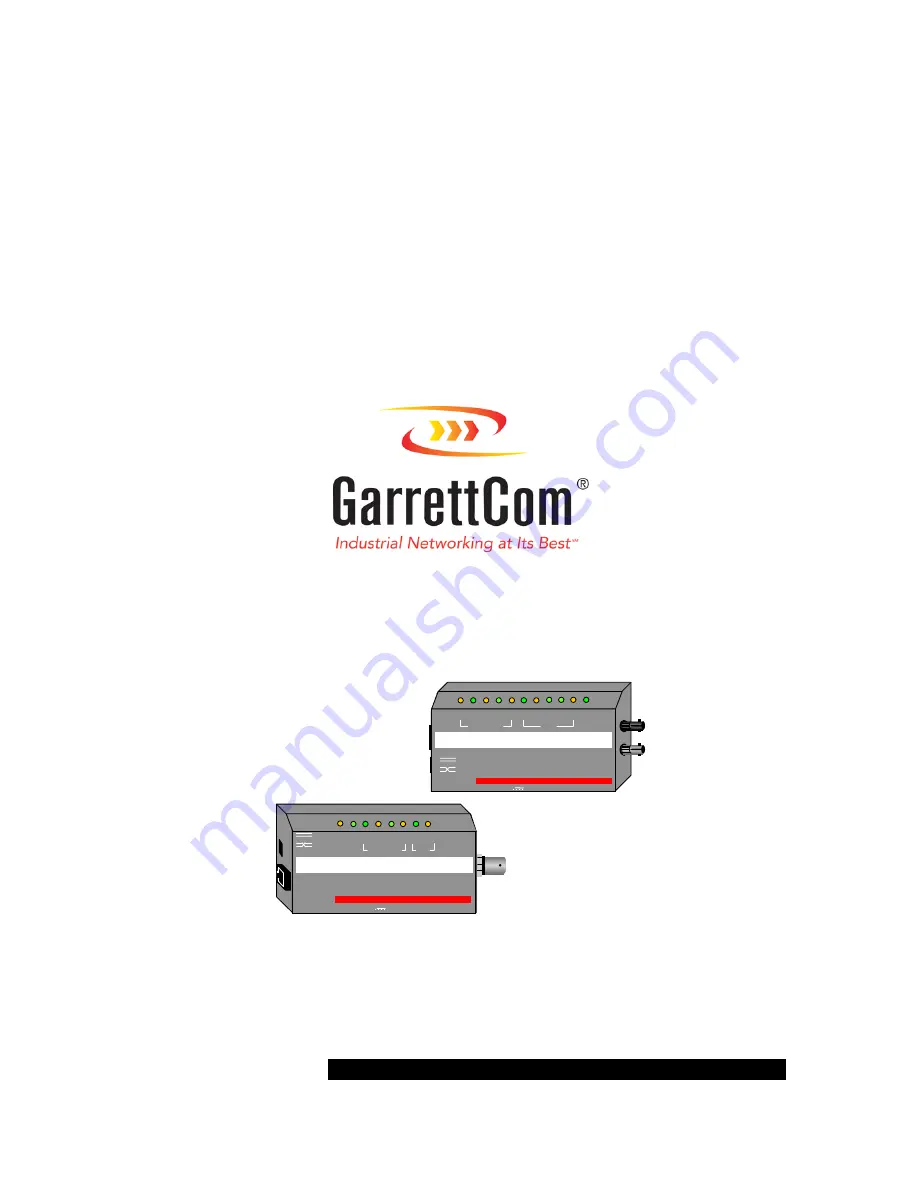 GarrettCom Magnum 10Mb/s Installation And User Manual Download Page 1