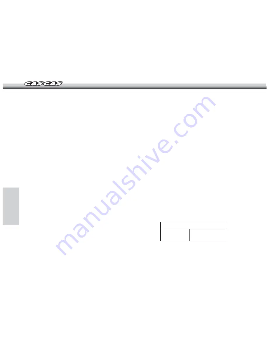 GAS GAS 2008 EC User Manual Download Page 266