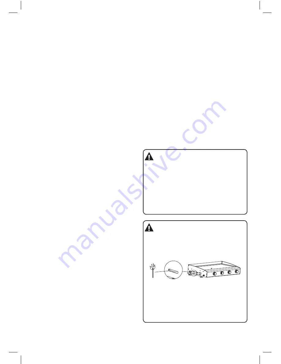 Gasmate GM152-029 Instructions Manual Download Page 4