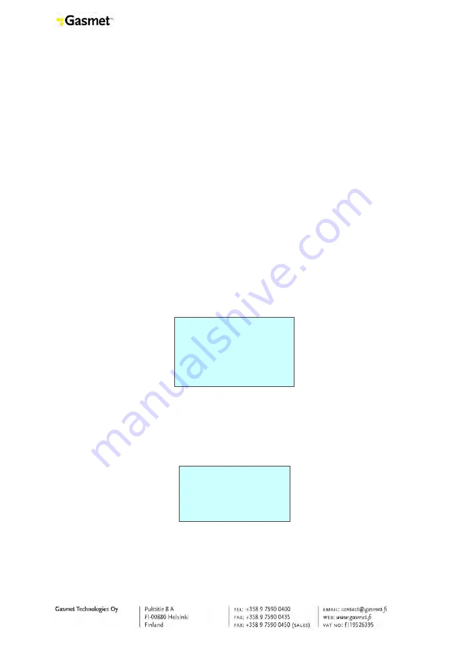 Gasmet DX4040 Instructions And Operating Manual Download Page 13